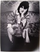 THE ROLLING STONES - RONNIE WOOD - LARGE SIGNED PH