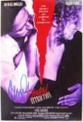 FATAL ATTRACTION - GLENN CLOSE & MICHAEL DOUGLAS SIGNED PHOTO