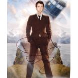 DAVID TENNANT - DOCTOR WHO - SIGNED 8X10" PHOTOGRAPH