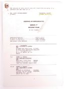 ORIGINAL KEEPING UP APPEARANCES PRODUCTION USED SCRIPT
