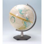 A retro 20th Century Danish Scan-Globe World Classic Series by Replogle Globes LeRoy M. Tolman