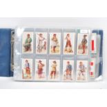 A collection of vintage cigarette cards to include full and partial sets ; Carreras History of Naval