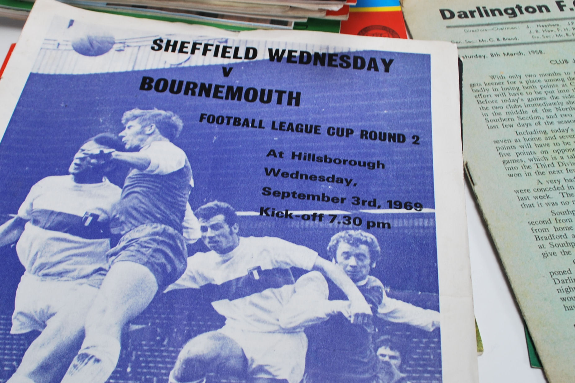 A good collection of 20th Century football programmes dating from the 1940's to include Brentford - Image 2 of 12