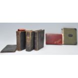 Two autograph books dating to the early 20th Century filled with sketches, poems, prose. dating back