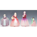 A collection of Royal Doulton lady figurines to include Dorcas HN1556, RD No 769308, Mirabel Rd No