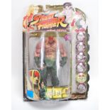 A retro 20th Century Street Ban Dai Fighter action figure, the action figure for Alex, 3rd Strike