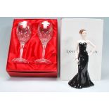 A boxed Royal Doulton ceramic figurine from the Pretty Ladies collection named Jasmine HN5483