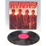 Vinyl long play LP record album by The Kinks – Kinks – Original PYE 1st U.K. Press – NPL.18096 – G.