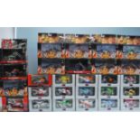 A large collection of boxed die cast model motor cycles  1/18 scale by Saico, examples to include