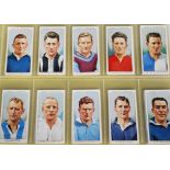 Two set of footballing related cigarette cards to include Ogden's Football Club Champions and