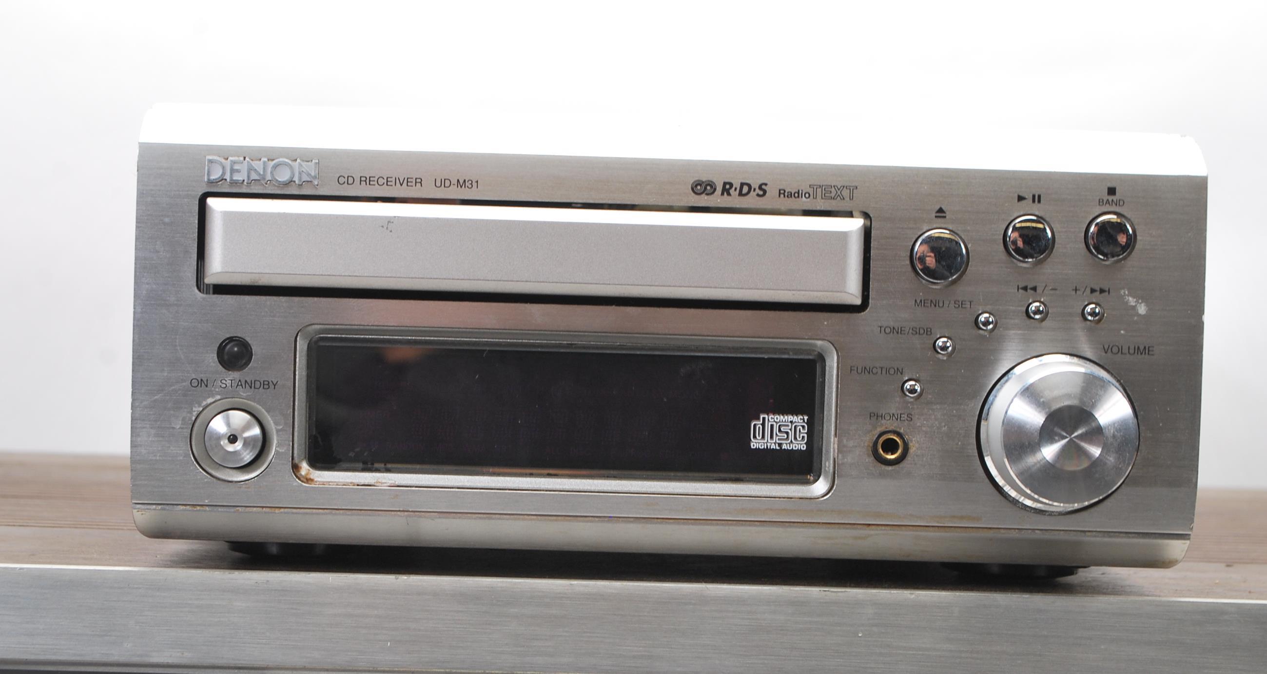 Hi-Fi- A group of four mixed Hi-Fi stacking system to include a Akai stereo receiver AA-1135, - Image 2 of 7