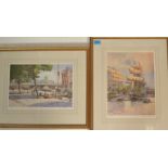 Frank Shipsides - Two signed limited edition local interest Bristol related local interest prints to