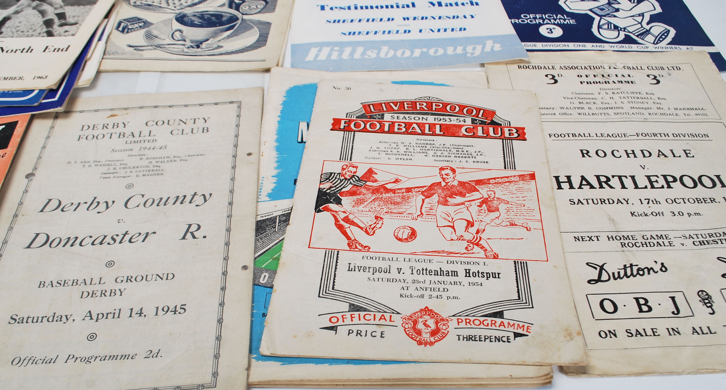 A good collection of 20th Century football programmes dating from the 1940's to include Brentford - Image 6 of 12