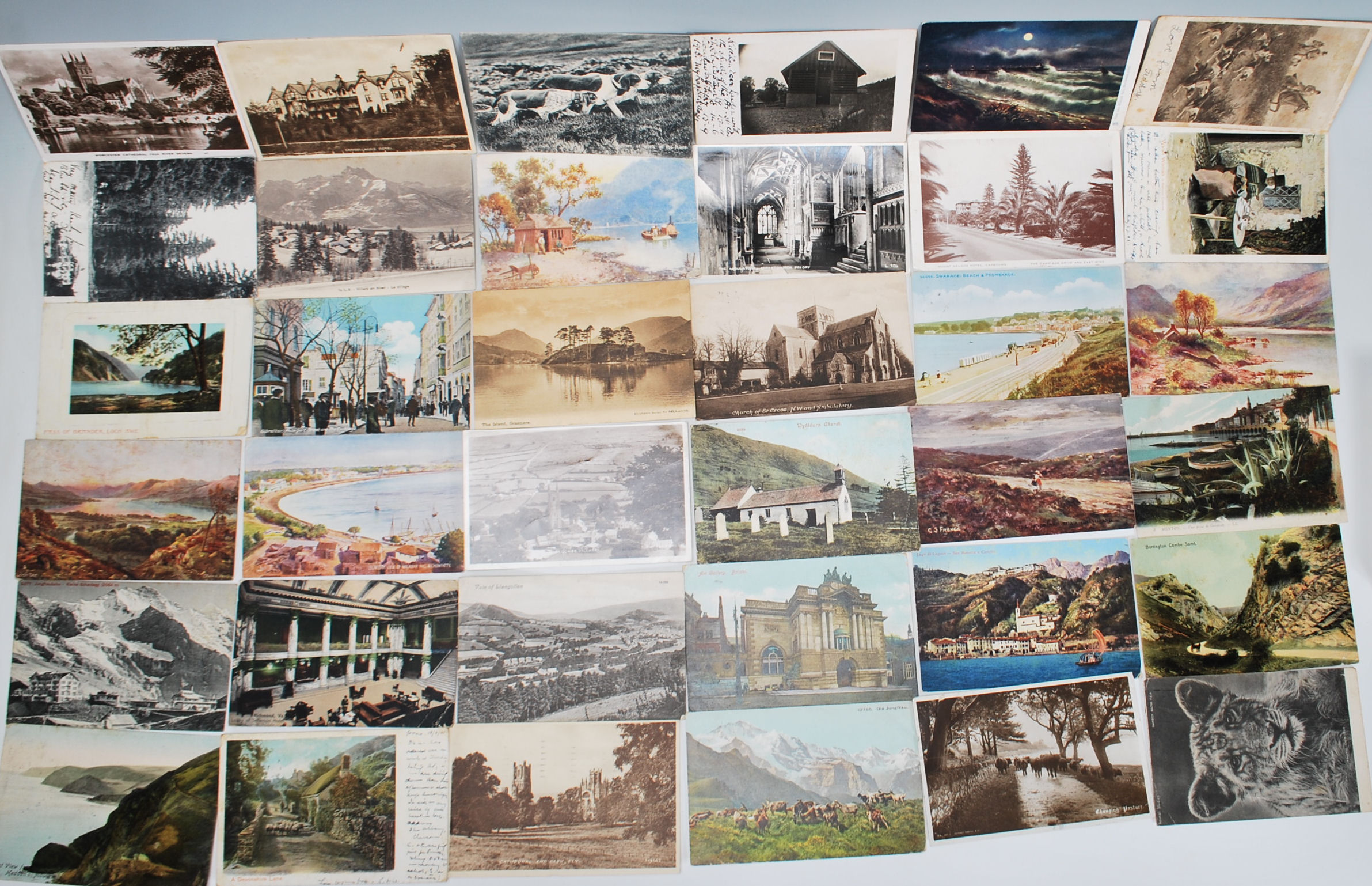 Postcards. Bundle of eighty worldwide picture postcards all addressed to the Wills (tobacco)