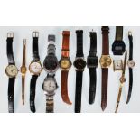 A collection of various gents and ladies watches to include Casio  digital, Pulsar, Citizen,