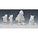 A group of Kaiser porcelain figures to include Mother and Child by Heike Landherr model 757