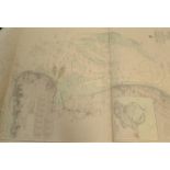 A collection of maps some being hand coloured dating from the 1860's to include Great Britain,