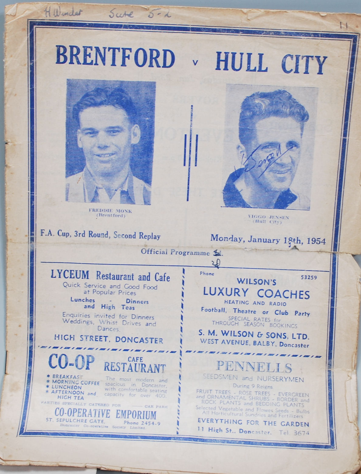 A good collection of 20th Century football programmes dating from the 1940's to include Brentford - Image 9 of 12