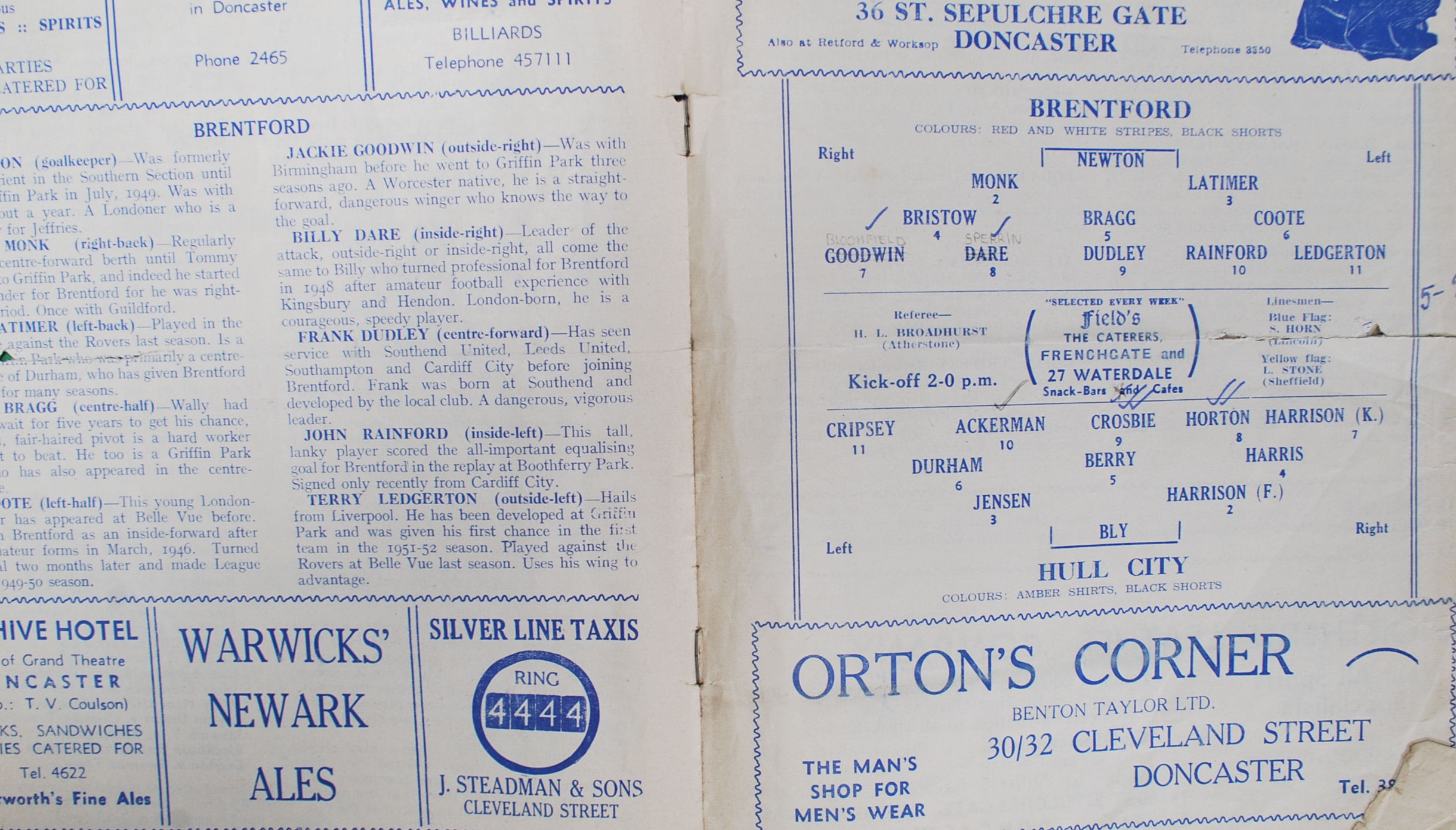 A good collection of 20th Century football programmes dating from the 1940's to include Brentford - Image 11 of 12