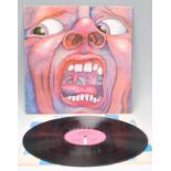 Vinyl long play LP record album by King Crimson – In The Court Of The Crimson King – Original Island