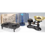 RETURNED TO VENDOR - A selection of vintage Victor kitchenalia equipment to include a cast iron