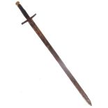 19TH / 20TH CENTURY AFRICAN SUDANESE KASKARA SWORD