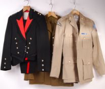COLLECTION OF THREE 20TH CENTURY BRITISH ARMY UNIF