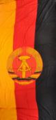 LARGE COLD WAR PERIOD FLAG OF EAST GERMANY