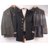 COLLECTION OF THREE 20TH CENTURY UNIFORM JACKETS