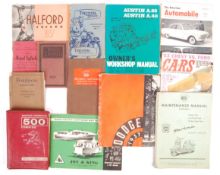 ASSORTED AUTOMOBILIA CAR & MOTORCYCLE CATALOGUES A