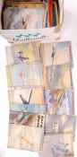COLLECTION OF VINTAGE 1940'S AEROPLANE SPOTTER & M