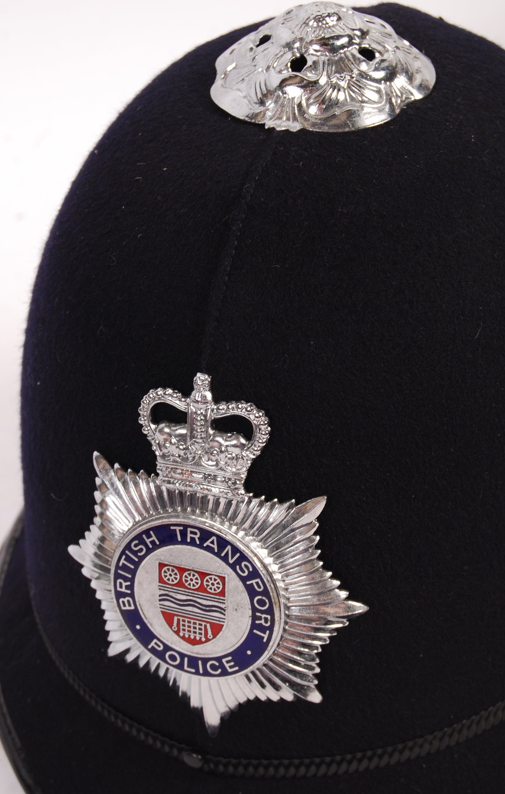 BRITISH TRANSPORT POLICE UNIFORM CUSTODIAN HELMET - Image 2 of 3