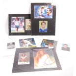 SPORTING AUTOGRAPHS - FOOTBALL, OLYMPICS & TENNIS