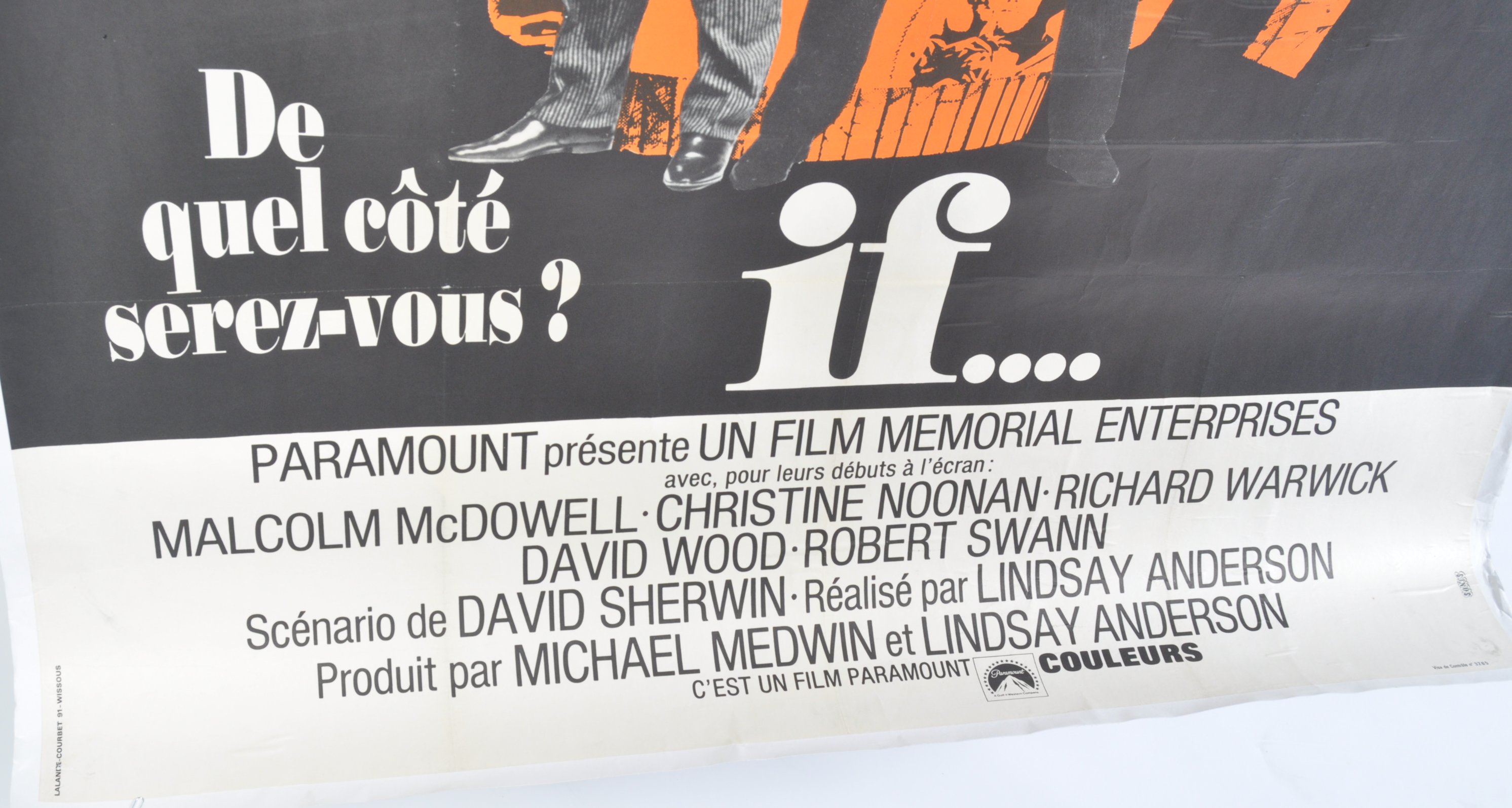 1960S BRITISH DRAMA FILM POSTER IF - Image 3 of 5