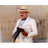 DAVID SUCHET - AGATHA CHRISTIE POIROT - AUTOGRAPHE