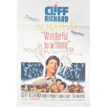 ORIGINAL 1960'S WONDERFUL TO BE YOUNG CLIFF RICHAR
