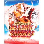 MEL BROOKS - BLAZING SADDLES - AUTOGRAPHED PHOTOGR