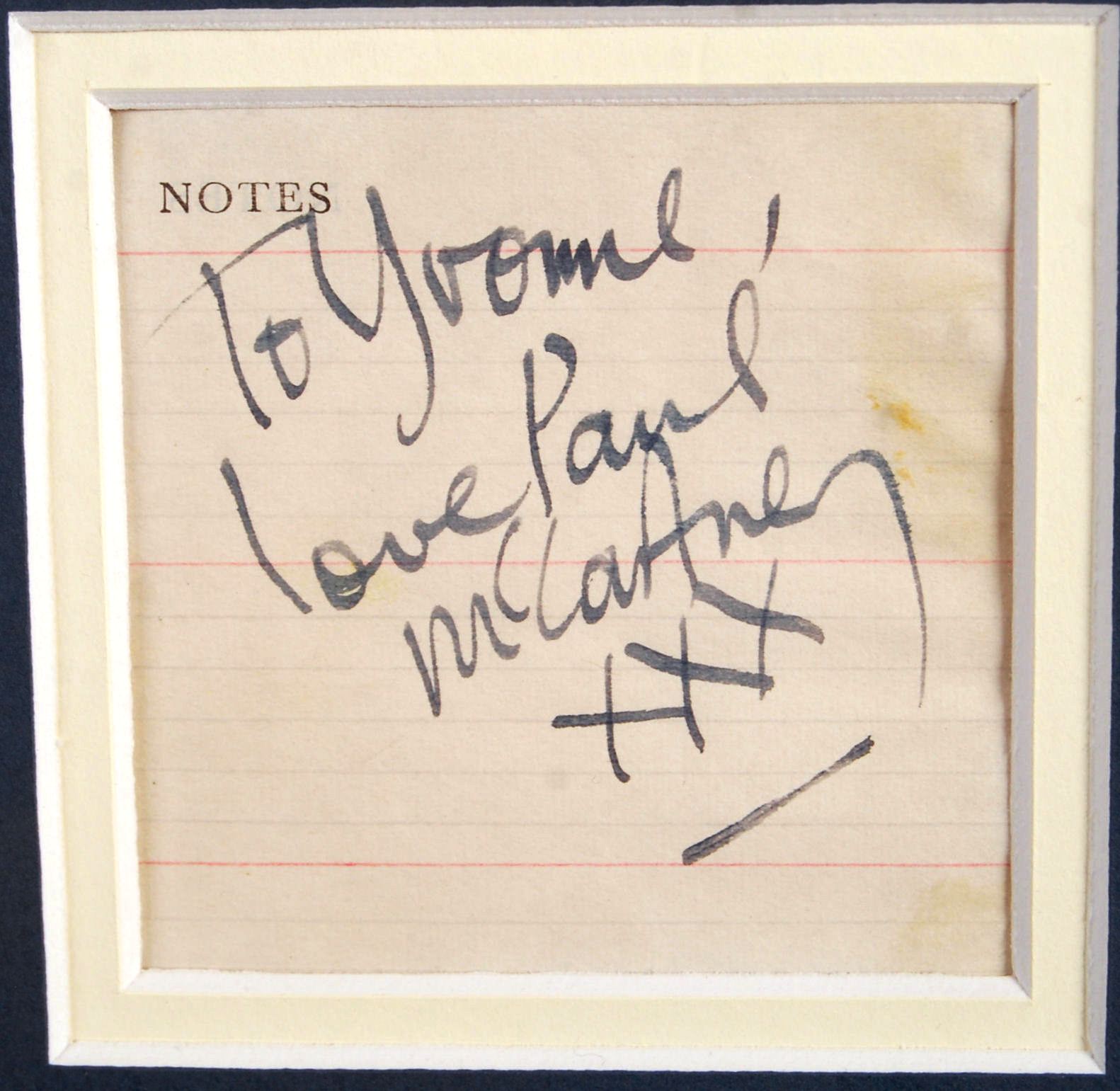 THE BEATLES - FULL BAND AUTOGRAPHED PRESENTATION - Image 2 of 6