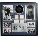 THE BEATLES - FULL BAND AUTOGRAPHED PRESENTATION