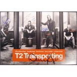 TRAINSPOTTING 2 / T2 - RARE CAST MULTI-SIGNED CAST