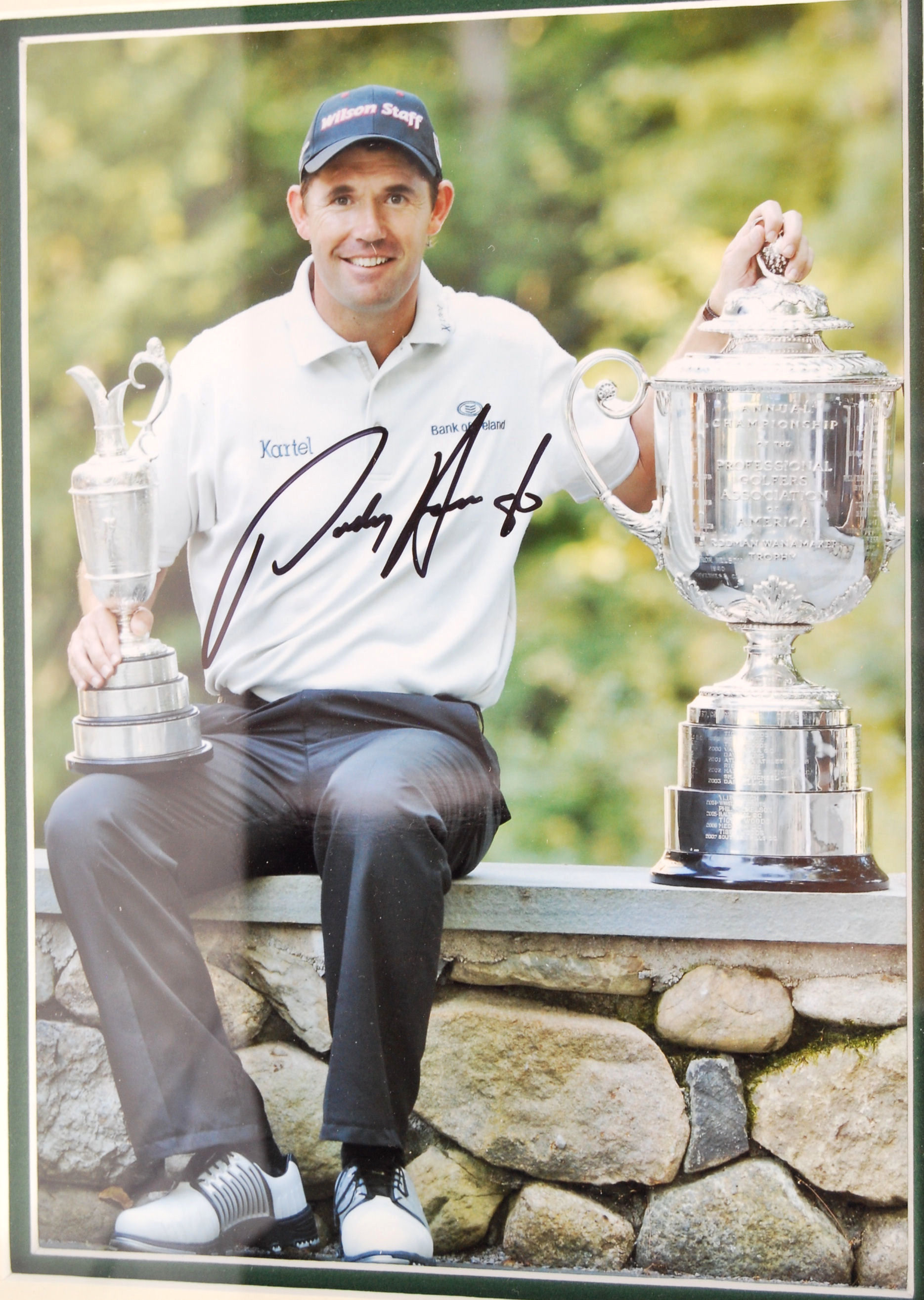 PADRAIG HARRINGTON - IRISH GOLFER - AUTOGRAPHED PR - Image 2 of 3