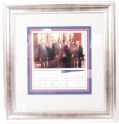 US PRESIDENTS - AUTOGRAPH COLLECTION - NIXON, REAG