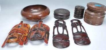 A collection of African Treenware dating from the