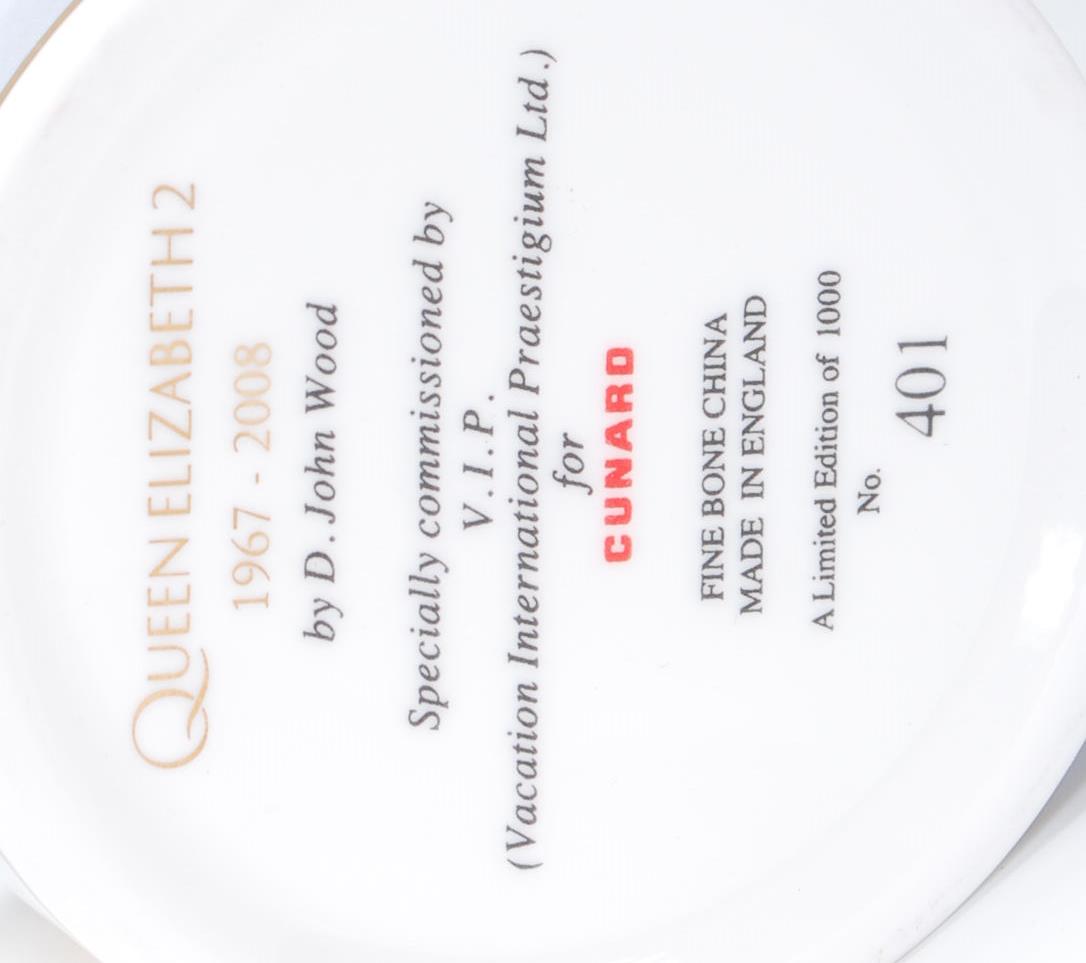 Cunard - A limited edition fine bone china beaker. - Image 7 of 7