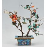 A 19th Century Chinese bonsai tree ornament having