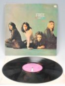 Vinyl long play LP record album by Free – Fire And