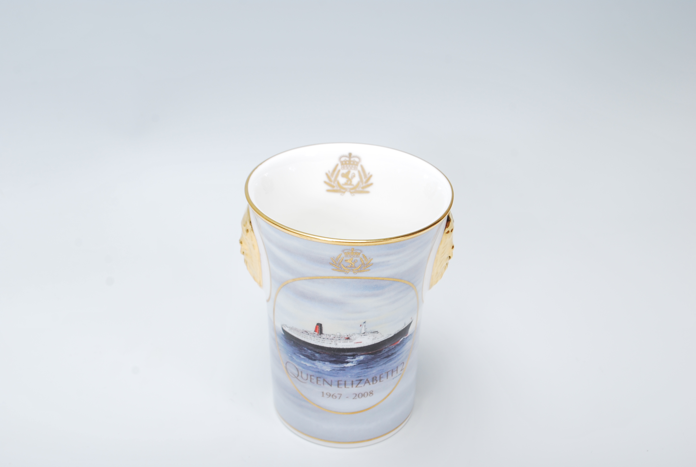 Cunard - A limited edition fine bone china beaker. - Image 6 of 7