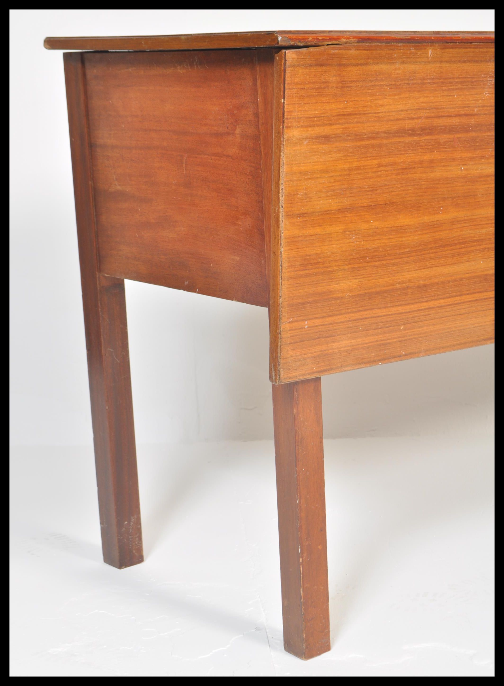 A retro mid 20th century teak wood  pembroke drop - Image 2 of 4