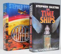 A pair of hardback books by Stephen Baxter one ent