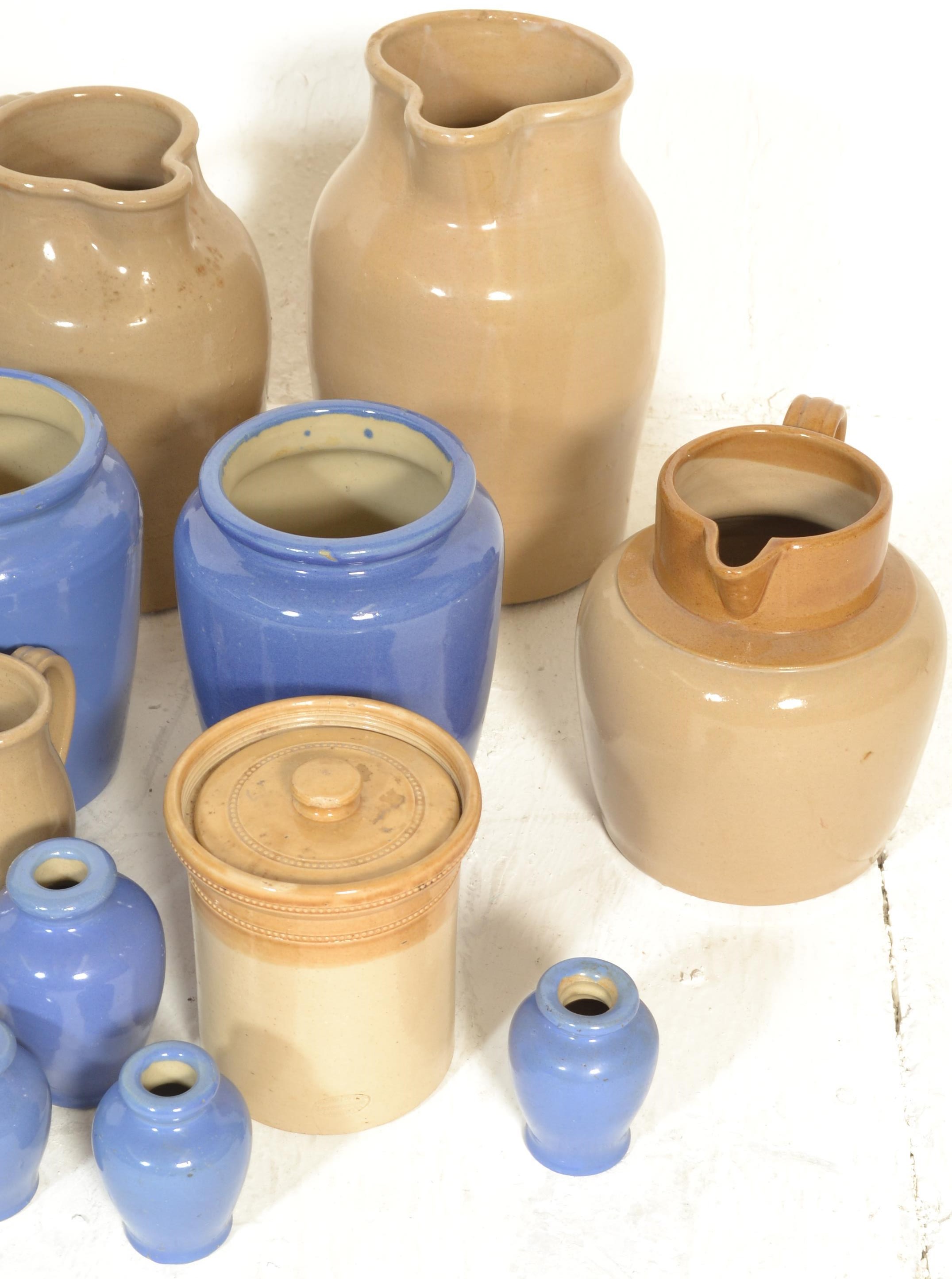 A large collection of stoneware glazed pottery. Ma - Image 4 of 4